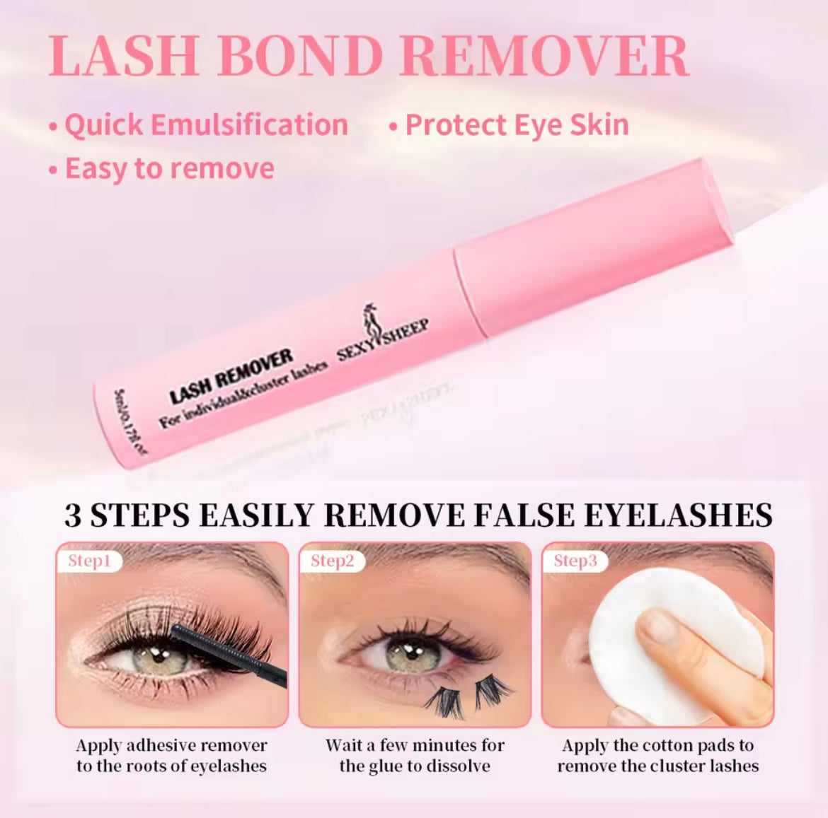 280pcs Lash Extension Kit Individual Lashes Cluster 30D40D with Lash Bond, Seal and Remover Lash Applicator